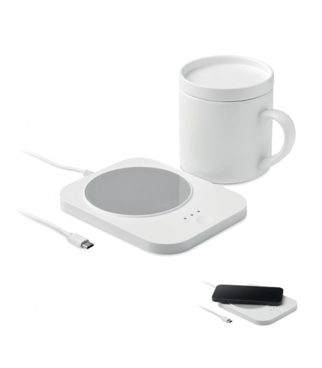 Set calentador de tazas