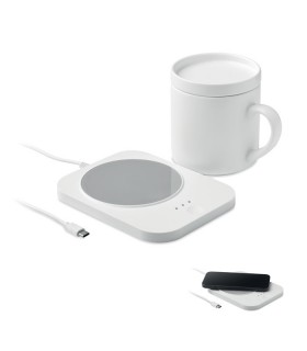 Set calentador de tazas