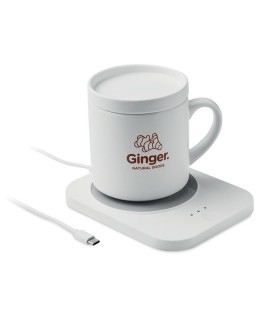 Set calentador de tazas
