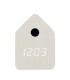 Reloj despertador de MDF