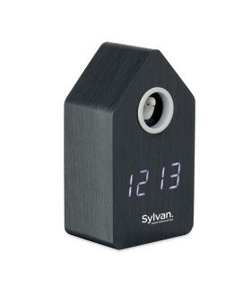 Reloj despertador de MDF