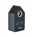 Reloj despertador de MDF