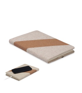 Cuaderno A5 con cargador 15W