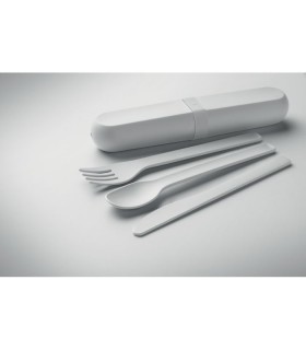 Set de cubiertos y funda PLA