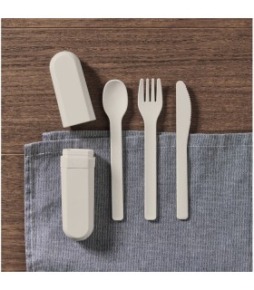 Set de cubiertos y funda PLA