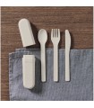 Set de cubiertos y funda PLA