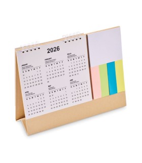 Calendario con bloc de notas