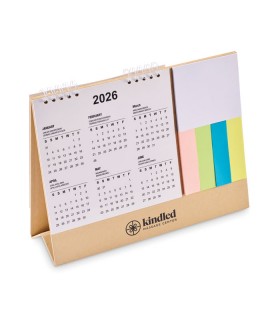 Calendario con bloc de notas