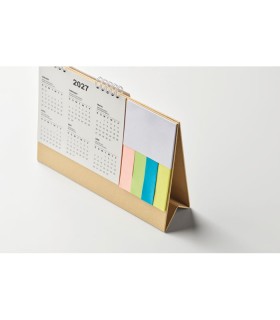Calendario con bloc de notas