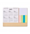 Calendario con bloc de notas