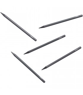 Set de 5 lapices de grafito 2B sin madera K arst
