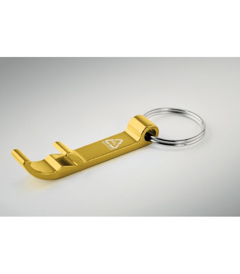 Llavero de aluminio reciclado