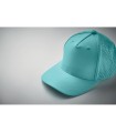 Gorra de 5 paneles 130 gr m