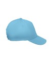 Gorra infantil de 5 paneles