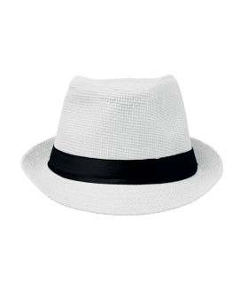 Sombrero de paja de papel