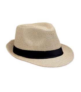 Sombrero de paja de papel