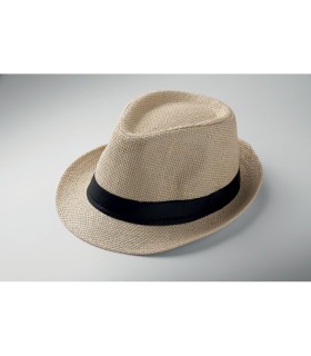 Sombrero de paja de papel