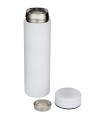 Termo de acero inoxidable de doble pared de 450 ml con colador de te Taylor