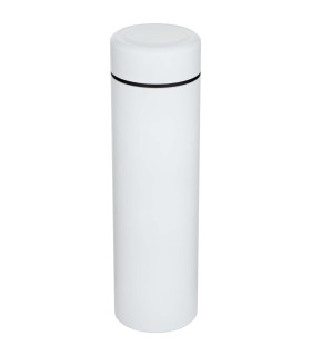 Termo de acero inoxidable de doble pared de 450 ml con colador de te Taylor