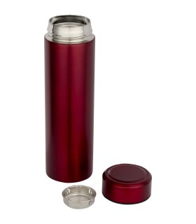 Termo de acero inoxidable de doble pared de 450 ml con colador de te Taylor