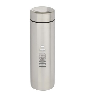 Termo de acero inoxidable de doble pared de 450 ml con colador de te Taylor