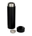 Termo de acero inoxidable de doble pared de 450 ml con colador de te Taylor