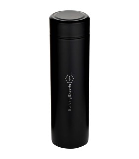 Termo de acero inoxidable de doble pared de 450 ml con colador de te Taylor