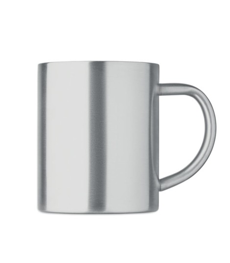 Taza doble pared en acero