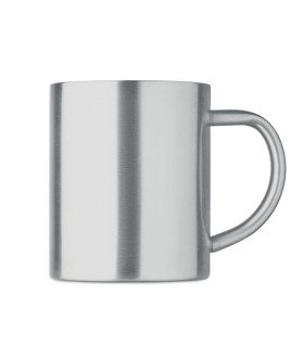 Taza doble pared en acero