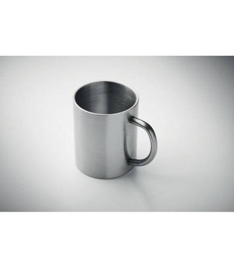 Taza doble pared en acero