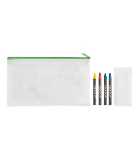 Estuche infantil con 4 lapices