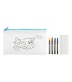 Estuche infantil con 4 lapices