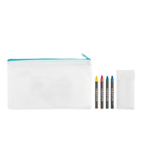 Estuche infantil con 4 lapices