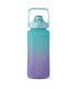 Botella de agua RPET 2000ml