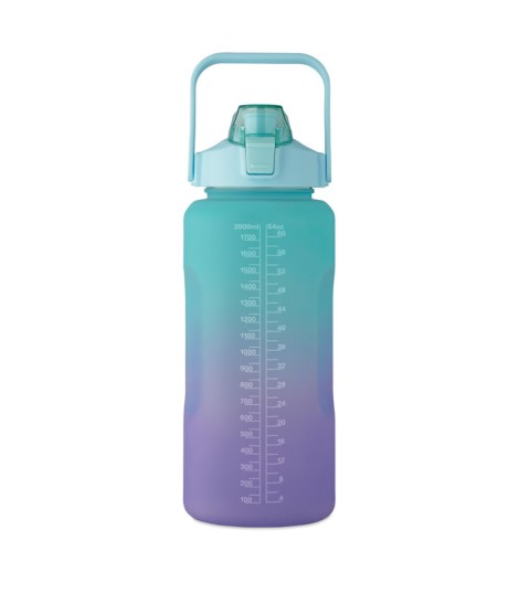 Botella de agua RPET 2000ml