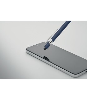 Boligrafo de aluminio gomoso