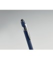 Boligrafo de aluminio gomoso