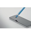 Boligrafo de aluminio gomoso