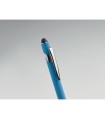 Boligrafo de aluminio gomoso