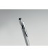 Boligrafo de aluminio gomoso