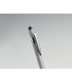 Boligrafo de aluminio gomoso