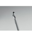 Boligrafo de aluminio gomoso