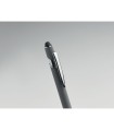 Boligrafo de aluminio gomoso