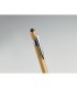 Boligrafo de aluminio gomoso