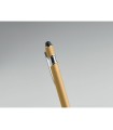 Boligrafo de aluminio gomoso