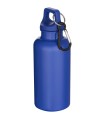 Botella de 400 ml de color liso de plastico reciclado con certificado RCS y mosqueton Oregon