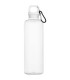 Bidon de 750 ml de plastico reciclado con certificado RCS y mosqueton Oregon