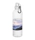 Bidon de 750 ml de plastico reciclado con certificado RCS y mosqueton Oregon