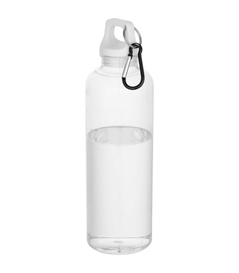Bidon de 750 ml de plastico reciclado con certificado RCS y mosqueton Oregon