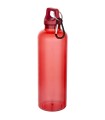 Bidon de 750 ml de plastico reciclado con certificado RCS y mosqueton Oregon